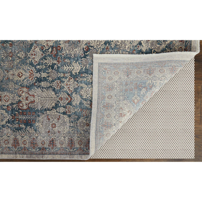 Marquette Transitional Rug - 39GUF by Feizy in blue, ivory. Made from unique in a unique style.