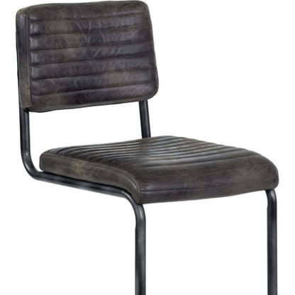 Dylan Bar Stool (Set of 2) by Regina Andrew. Made from leather in a modern style.