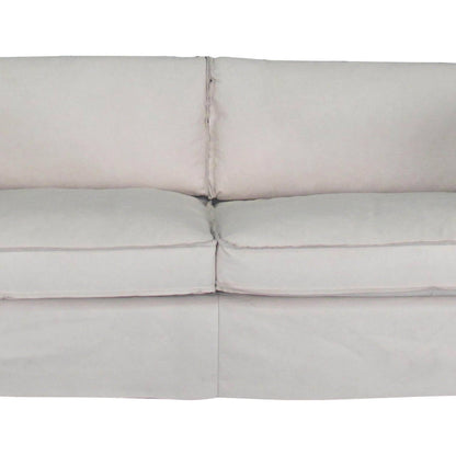 Gypsy Sofa by Regina Andrew in white, natural. Made from leather in a modern style.