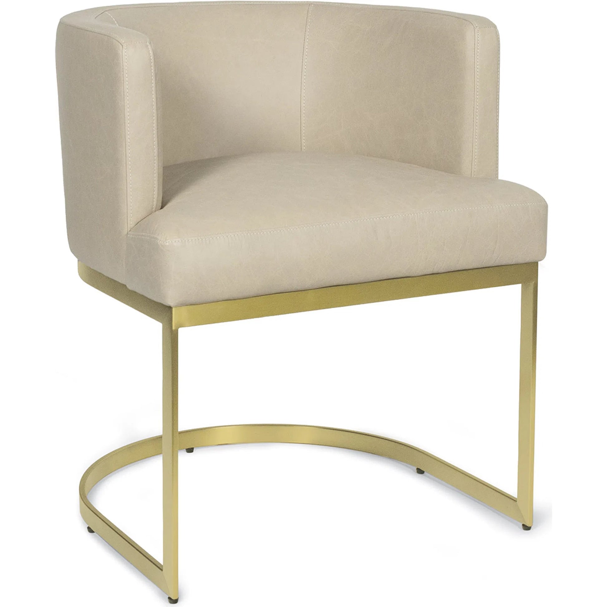 Owen Leather Dining Chair by Regina Andrew. Made from leather in a traditional style.