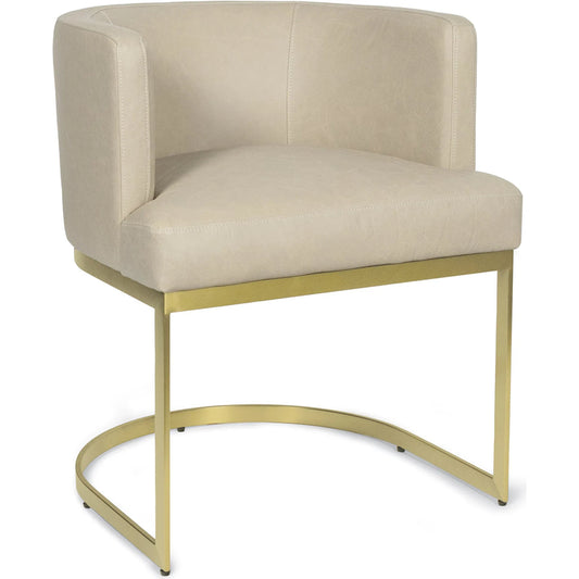Owen Leather Dining Chair by Regina Andrew. Made from leather in a unique style.