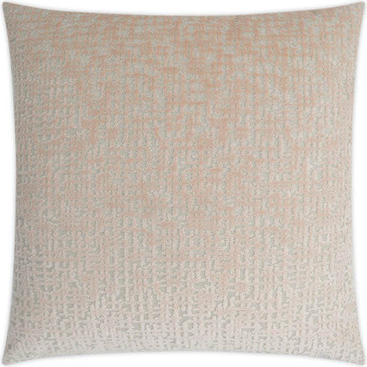 Transcend by DV Kap Home in blush. Made from 48% polyester, 46% acrylic, 6% linen in a modern style.