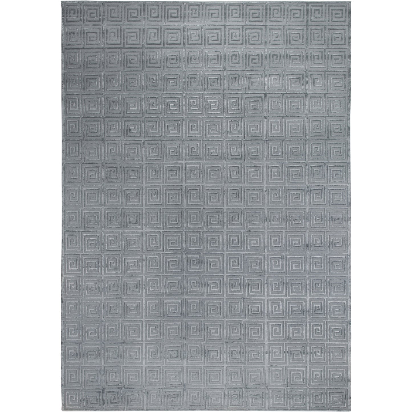 007 SI-1828209,SI-1828213,SI-1828214 | Primary Silo | Greek Key Rug by Exquisite Rugs. Made from wool, viscose in a unique style.