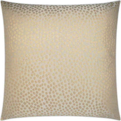 Hepburn Pillow by DV Kap Home. Made from 65% polyester, 35% metallic in a transitional style.
