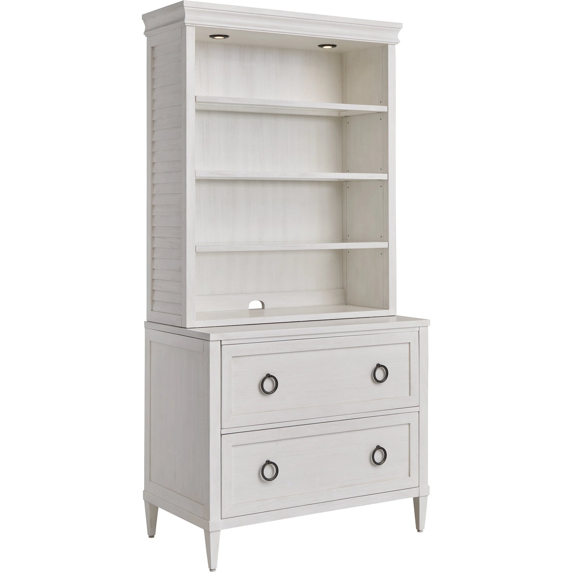 Melbourne Lateral File Chest by Sligh in shell white. Made from unique in a traditional style.