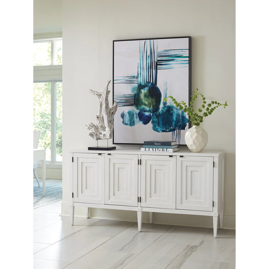 Clearwater Media Console by Sligh in shell white. Made from unique in a modern style.