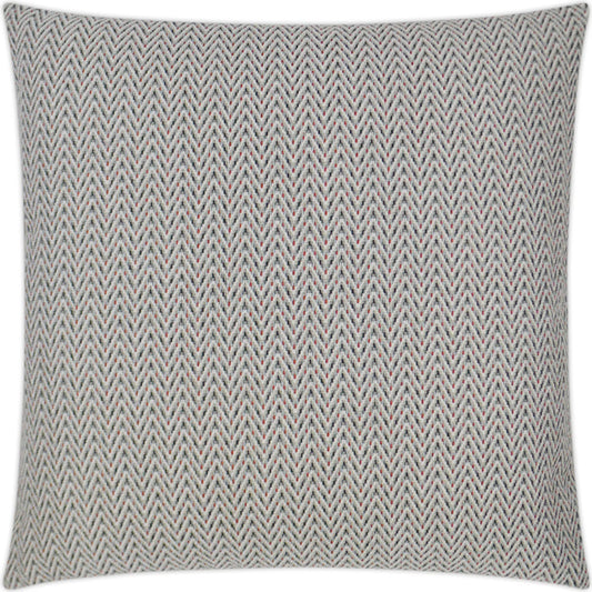 Gambrel Pillow by DV Kap Home in grey. Made from 100% polyester in a transitional style.