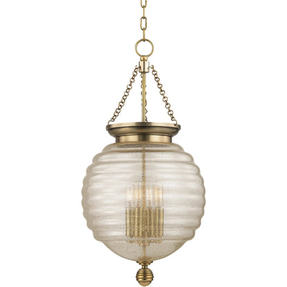Coolidge Pendant Light by Hudson Valley. Made from steel in a traditional style.