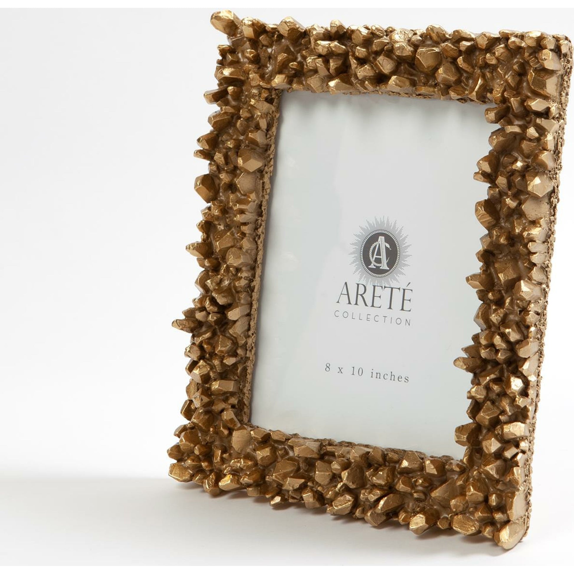 Facet Cluster Frame by Global Views. Made from brass, stainless steel, glass in a transitional style.
