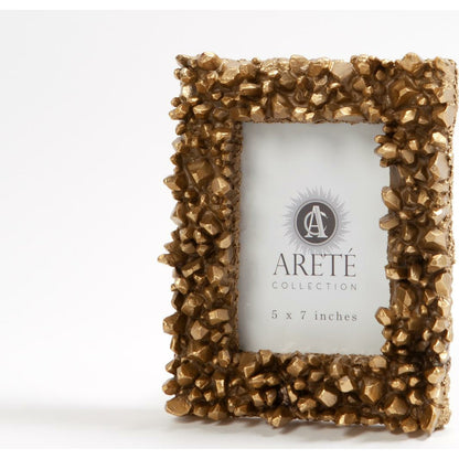 Facet Cluster Frame by Global Views. Made from brass, stainless steel, glass in a transitional style.