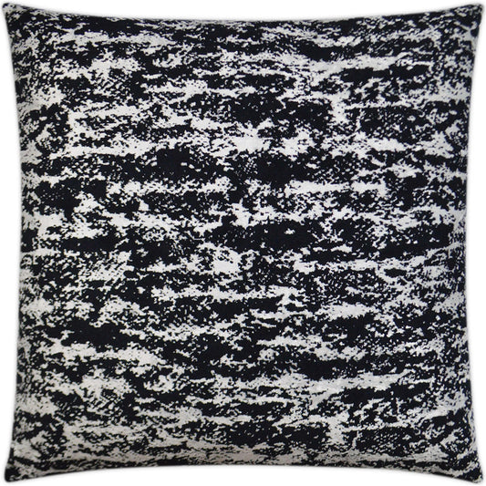 Pollard Pillow by DV Kap Home in black. Made from 50% polyester, 50% viscose in a unique style.