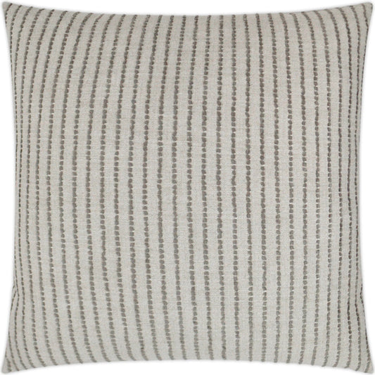 Demetria Pillow by DV Kap Home. Made from 45% textured polyester, 30% viscose, 13% linen, 12% acrylic in a unique style.