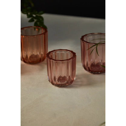 Tanger Votive (Set of 6) by Accent Decor. Made from glass in a modern style.