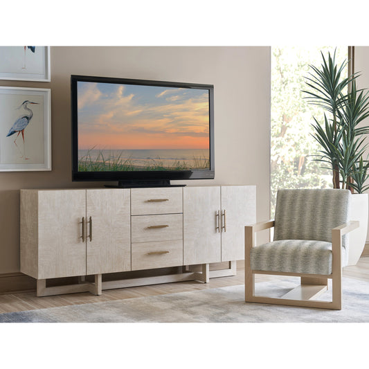 Sorenson Media Console by Sligh in taupe. Made from unique in a modern style.