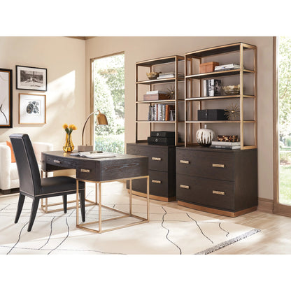 Brookings Writing Desk by Lexington in mocha. Made from unique in a unique style.