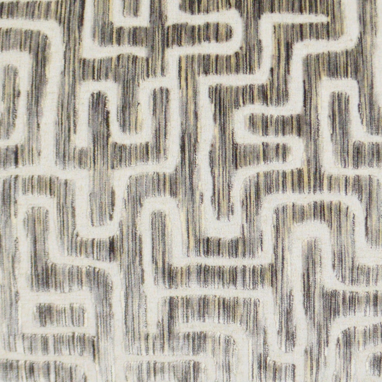 002 SI-2380439 | Closeup | Adina Pillow by DV Kap Home in grey, sage. Made from 50% viscose, 33% polyester, 17% linen in a unique style.
