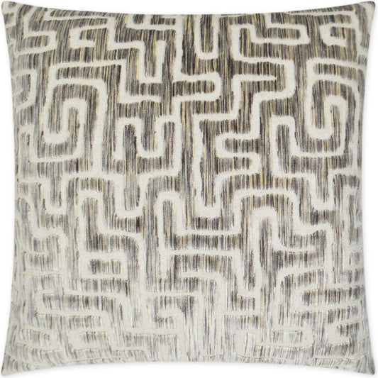 001 SI-2380439 | Primary Silo | Adina Pillow by DV Kap Home in grey, sage. Made from 50% viscose, 33% polyester, 17% linen in a unique style.