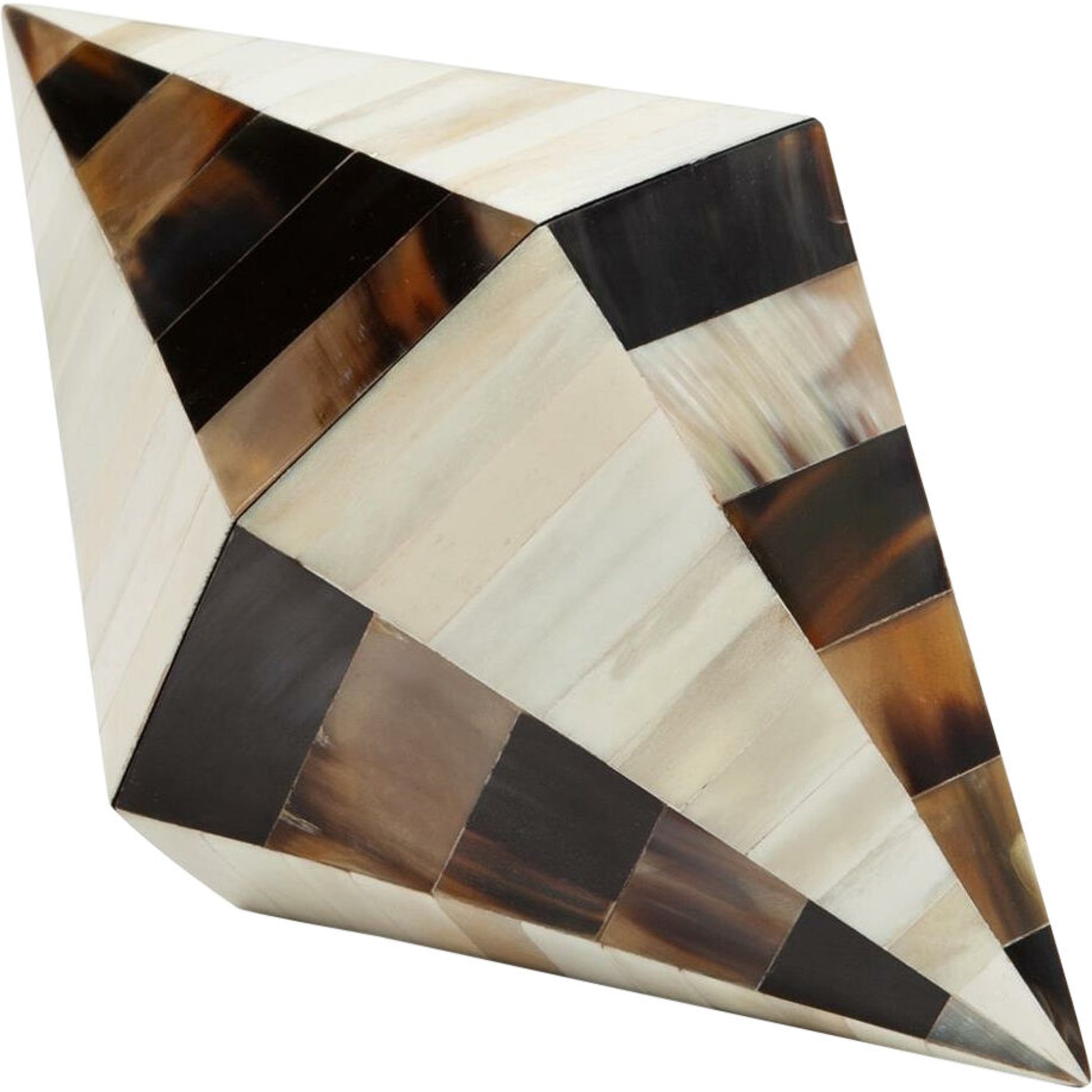 Triangle Cone Box by Global Views. Made from unique in a coastal style.