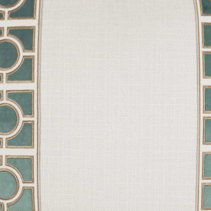 Vendome Pillow by DV Kap Home in blue. Made from 100% polyester in a unique style.