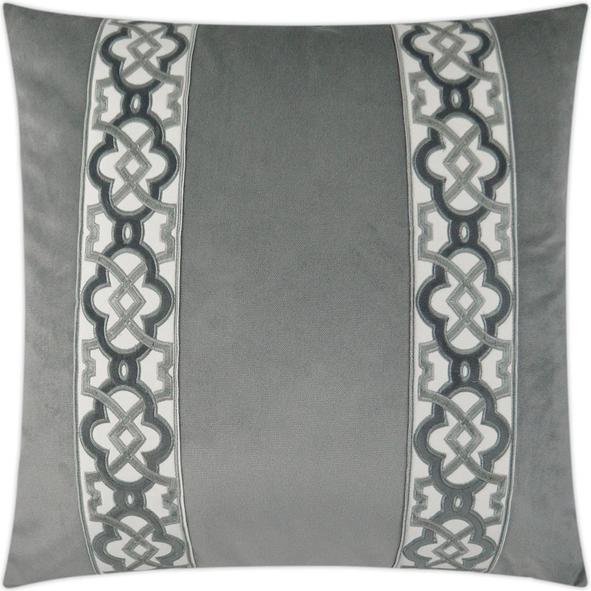 Athenee Pillow by DV Kap Home. Made from 100% polyester in a modern style.