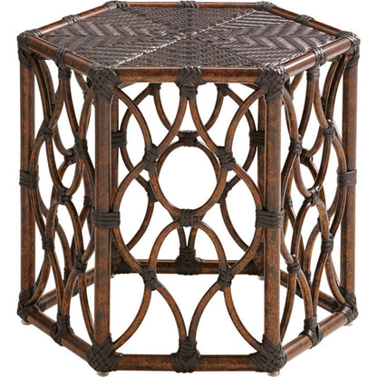 Royal Kahala Black Sands Bunching Cocktail Table by Tommy Bahama Outdoor. Made from unique in a coastal style.