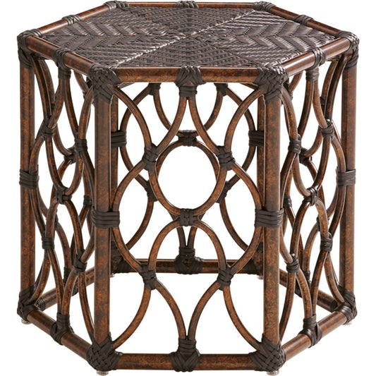 Royal Kahala Black Sands Bunching Cocktail Table by Tommy Bahama Outdoor. Made from unique in a coastal style.