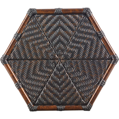 Royal Kahala Black Sands Bunching Cocktail Table by Tommy Bahama Outdoor. Made from unique in a coastal style.