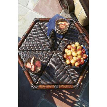 Royal Kahala Black Sands Bunching Cocktail Table by Tommy Bahama Outdoor. Made from unique in a coastal style.