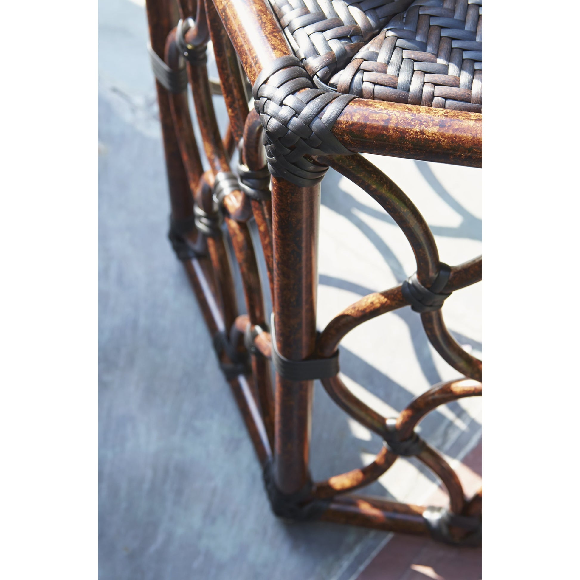 Royal Kahala Black Sands Bunching Cocktail Table by Tommy Bahama Outdoor. Made from unique in a coastal style.