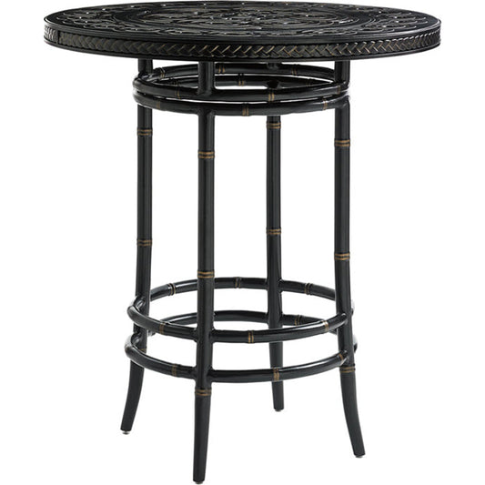 Marimba Bistro Table by Tommy Bahama Outdoor. Made from unique in a coastal style.