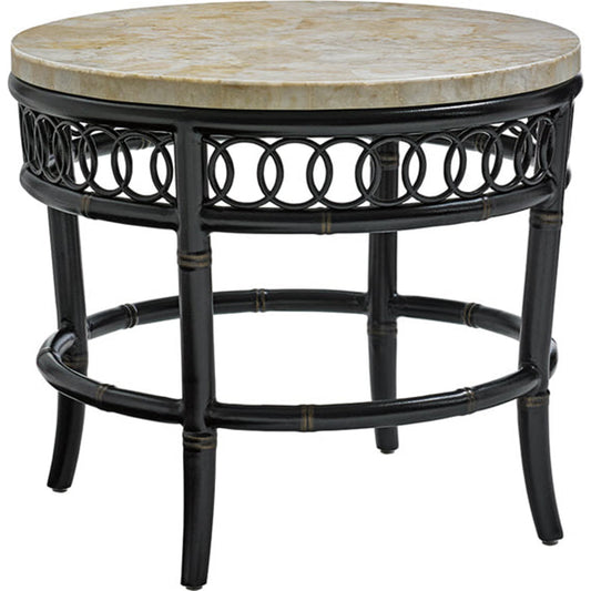 Marimba End Table by Tommy Bahama Outdoor. Made from unique in a coastal style.