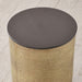 Hemp Etched Barrel Table by Global Views. Made from unique in a eclectic & global style.