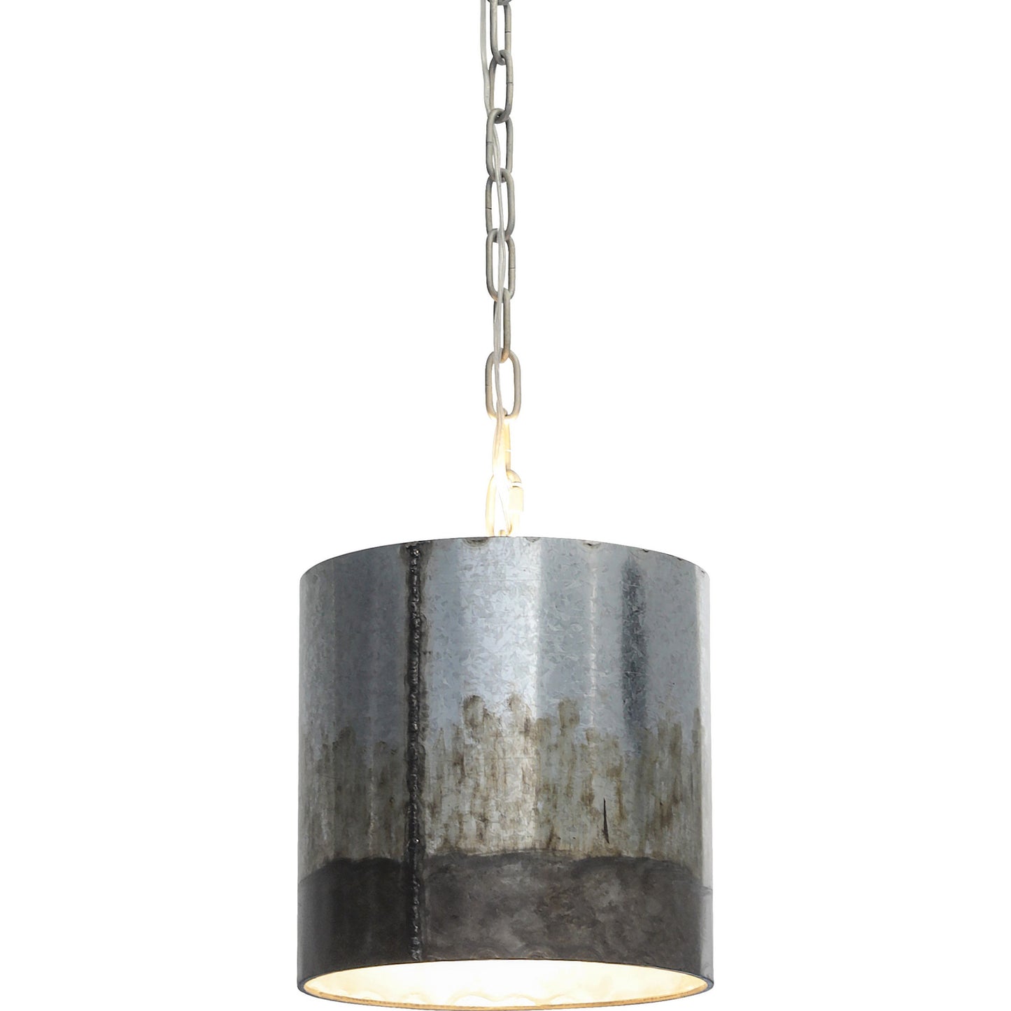 002 SR-817633 | Additional Silo | Cannery Mini Pendant by Varaluz in ombre galvanized. Made from ombre galvanized in a modern style.