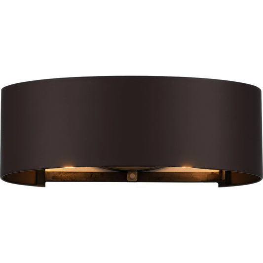Cannery 2 Light Bath by Varaluz in bronze, brown. Made from galvanized steel in a unique style.