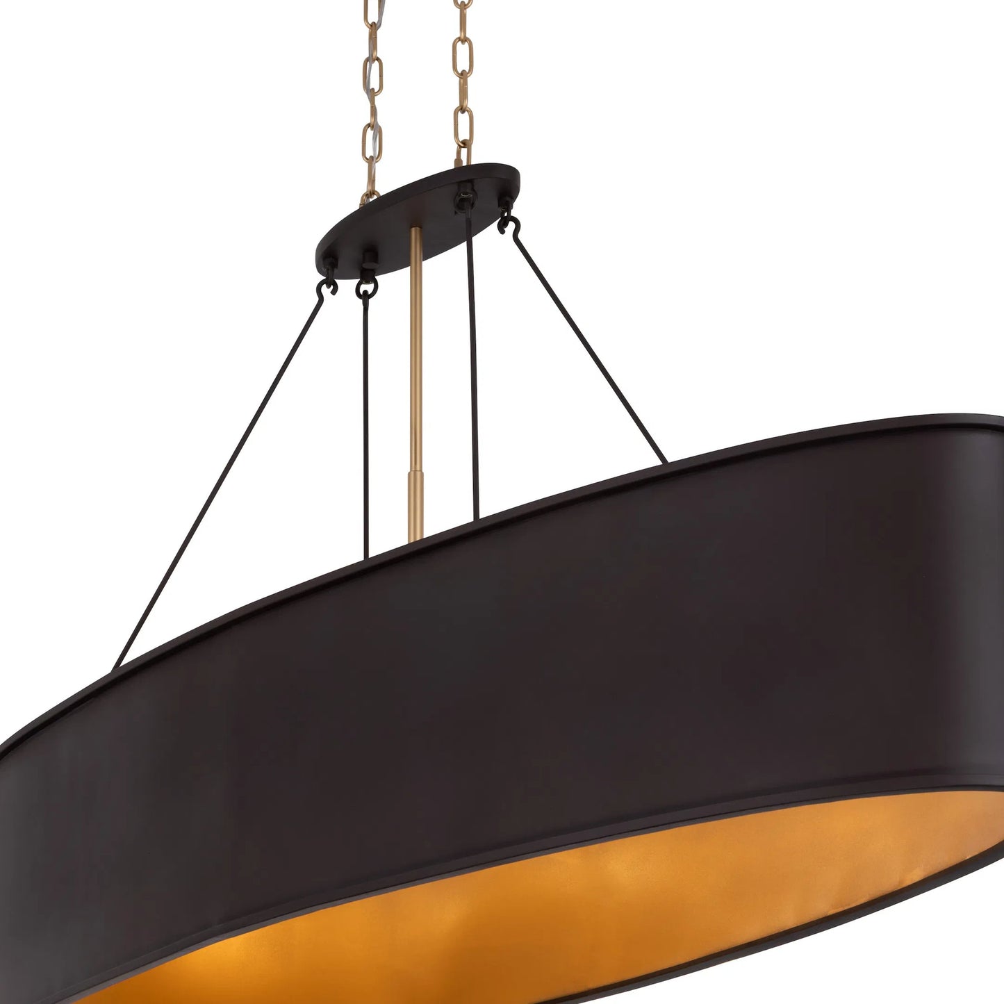 002 SI-2536935 | Closeup | Cannery 5 Light Linear by Varaluz. Made from galvanized steel in a unique style.