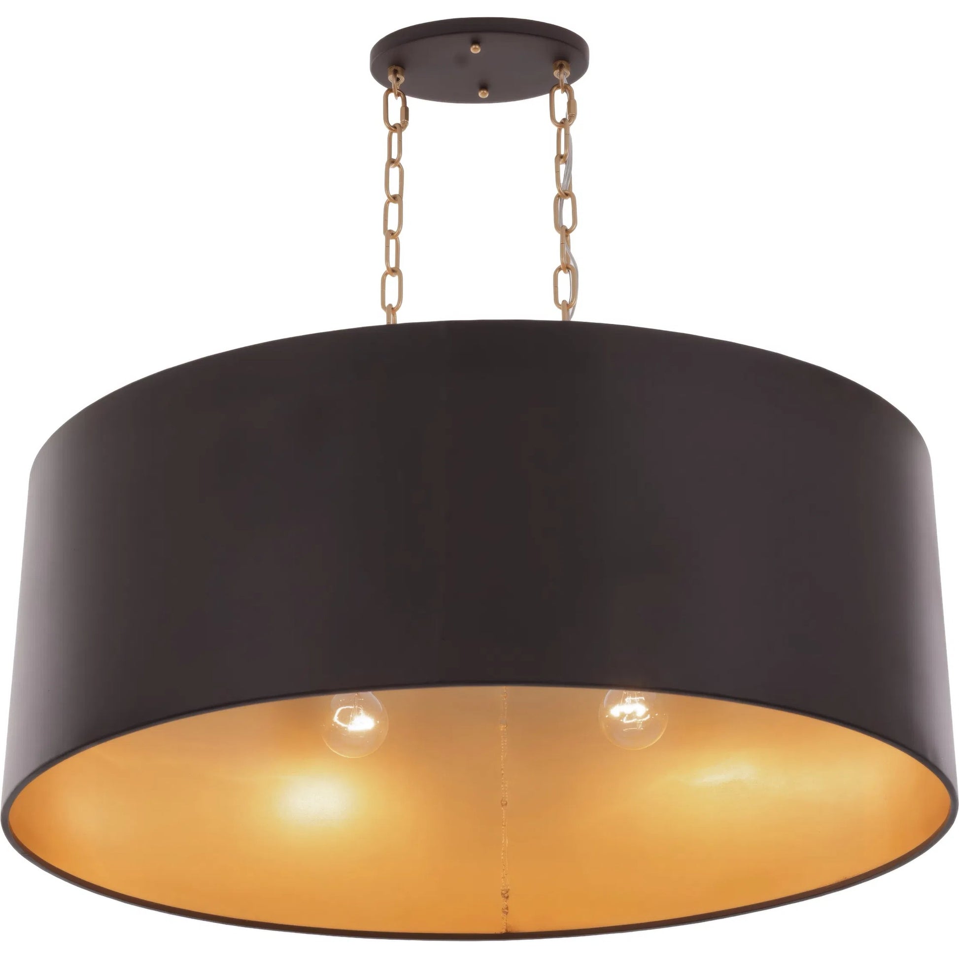 Cannery 6 Light Oval/Linear Pendant by Varaluz in bronze, brown. Made from galvanized steel in a unique style.