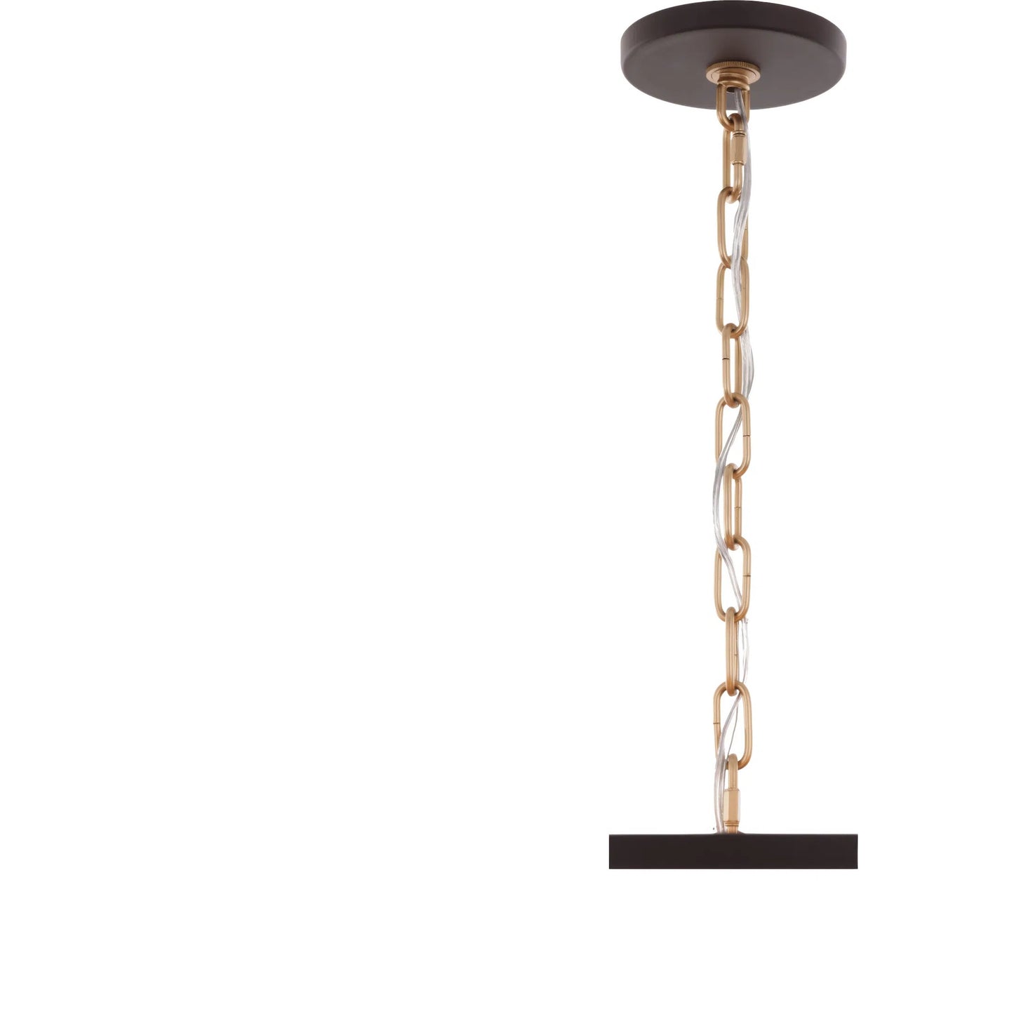 002 SI-2536933 | Closeup | Cannery 4 Light Drum Pendant by Varaluz in bronze, brown. Made from galvanized steel in a unique style.