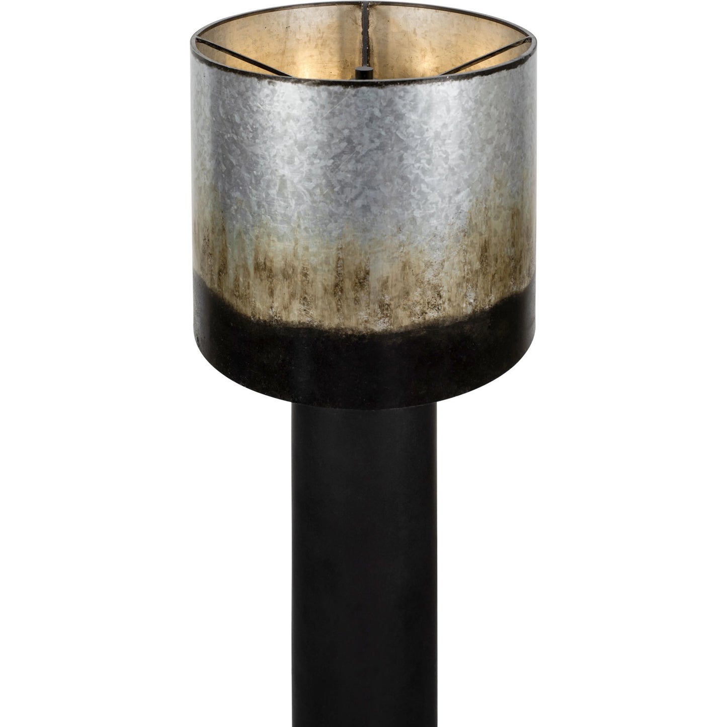 003 SI-1991298 | Closeup | Cannery Buffet Table Lamp by Varaluz in ombre galvanized. Made from unique in a modern style.