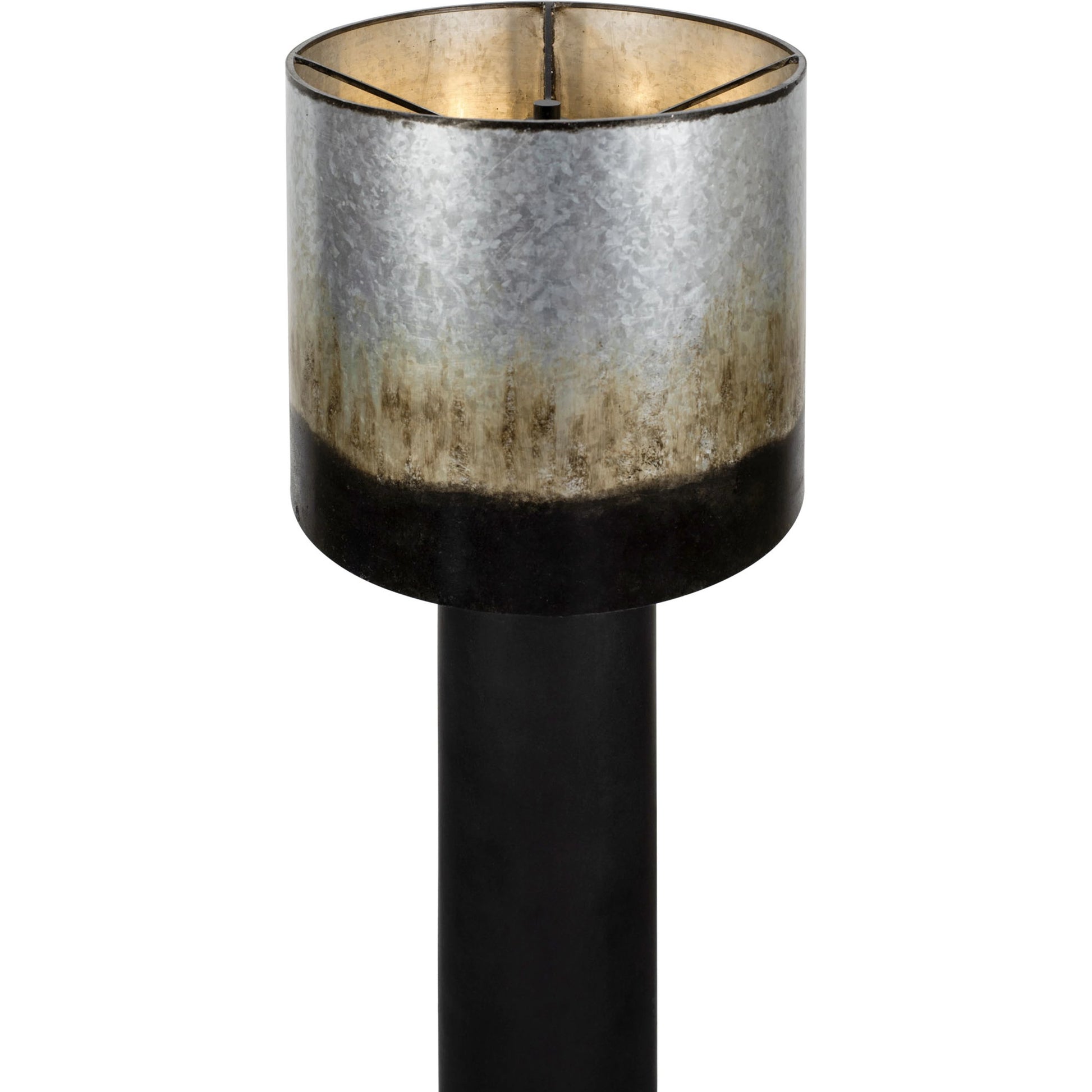 Cannery Buffet Table Lamp by Varaluz in ombre galvanized. Made from unique in a modern style.