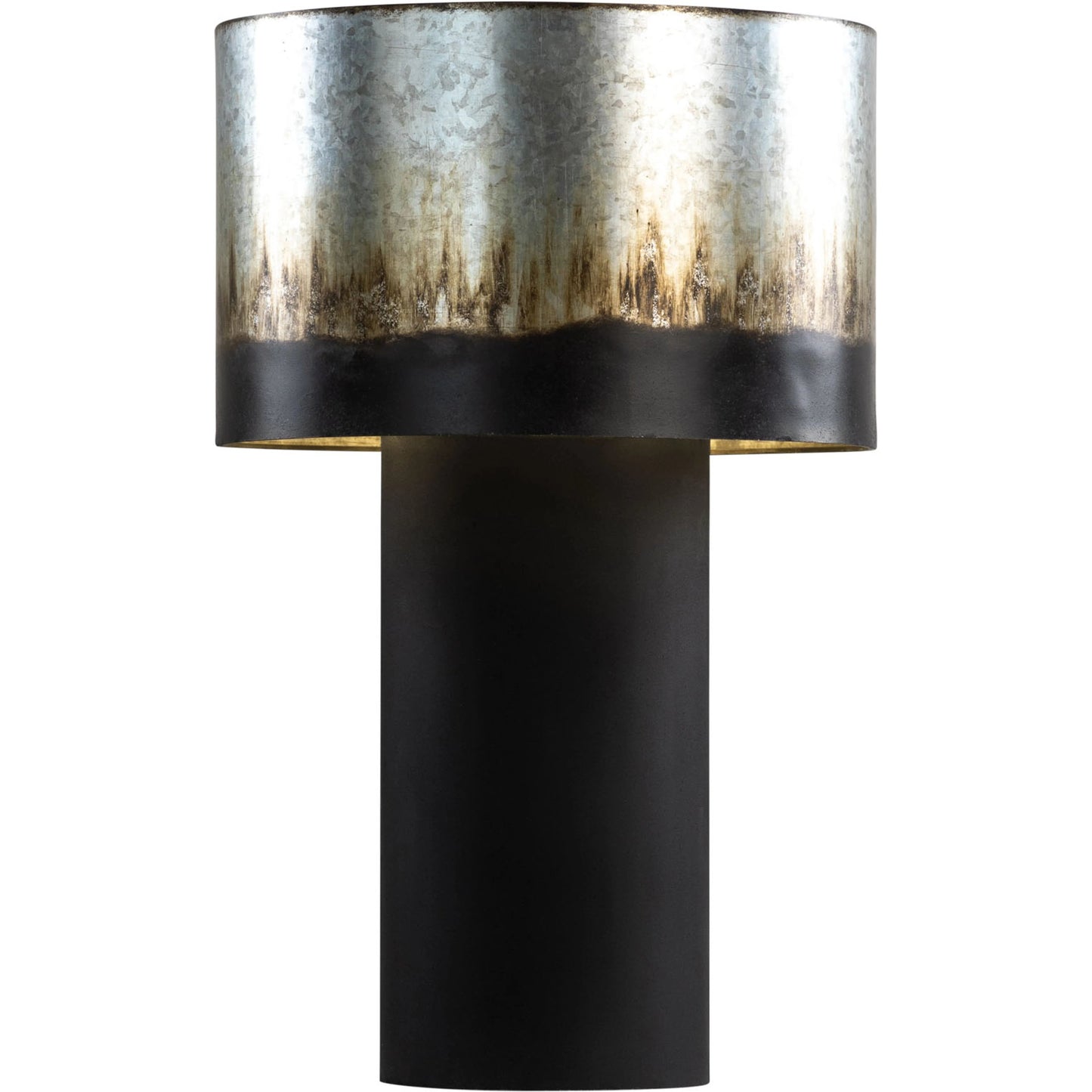 001 SI-1991300 | Primary Silo | Cannery Table Lamp by Varaluz in ombre galvanized. Made from unique in a modern style.