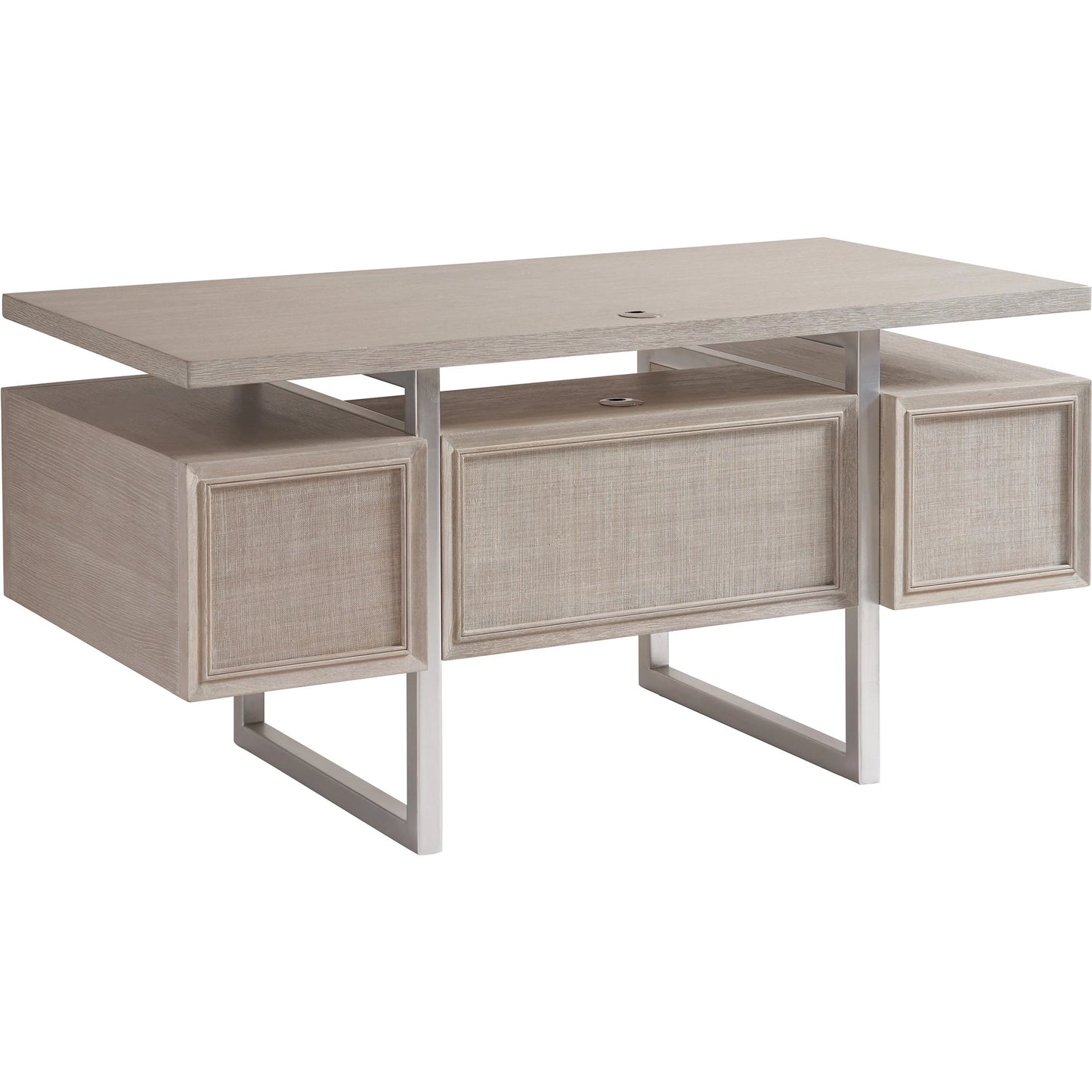 002 SI-2242491 | Additional Silo | Evanston Writing Desk by Sligh in gray. Made from unique in a transitional style.