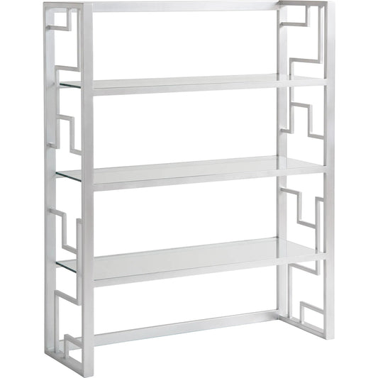 Wheaton Hutch by Lexington in gray. Made from unique in a unique style.
