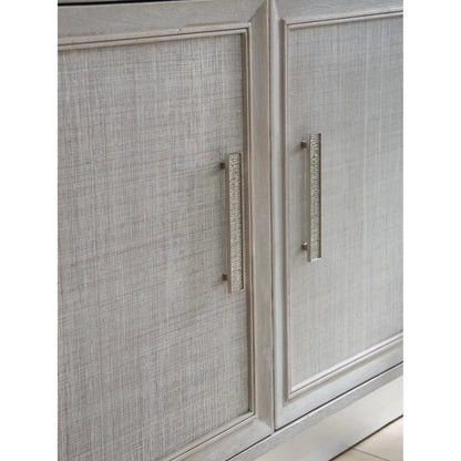 Oakbrook Media Console by Sligh in gray. Made from unique in a transitional style.