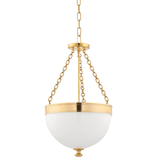 Barrington Pendant by Hudson Valley. Made from unique in a transitional style.