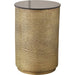 Hemp Etched Barrel Table by Global Views. Made from unique in a eclectic & global style.