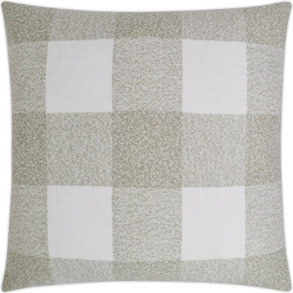 Formation Pillow by DV Kap Home in ash. Made from 55% polyester, 45% acrylic in a transitional style.