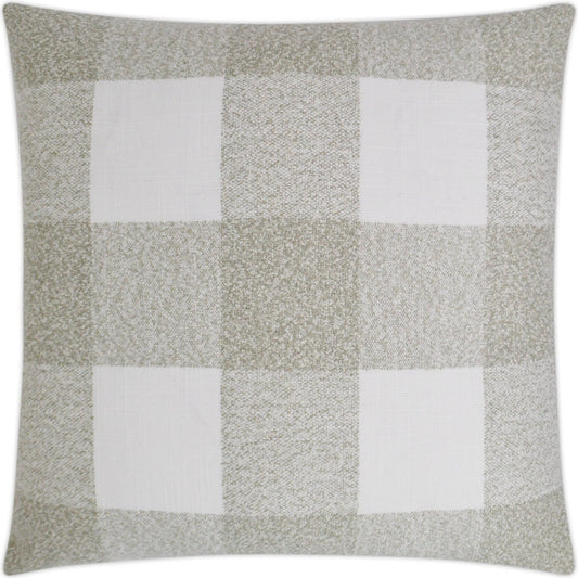 Formation Pillow by DV Kap Home in ash. Made from 55% polyester, 45% acrylic in a transitional style.