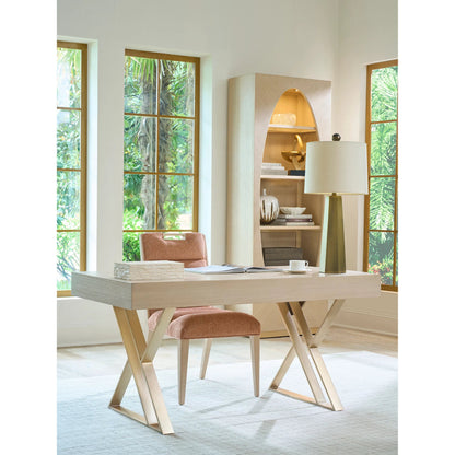 Apogee Writing Desk by Sligh in sandscape. Made from unique in a transitional style.