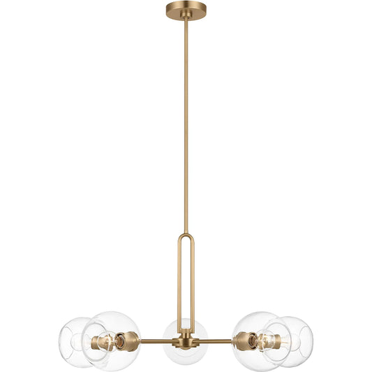 Codyn Five Light Large Chandelier by Visual Comfort & Co.. Made from steel in a unique style.
