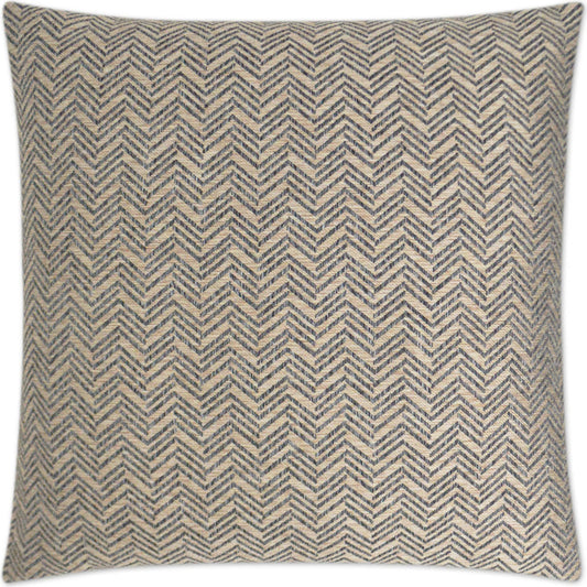 Michigan Pillow by DV Kap Home in beige, navy. Made from 100% polyester in a transitional style.